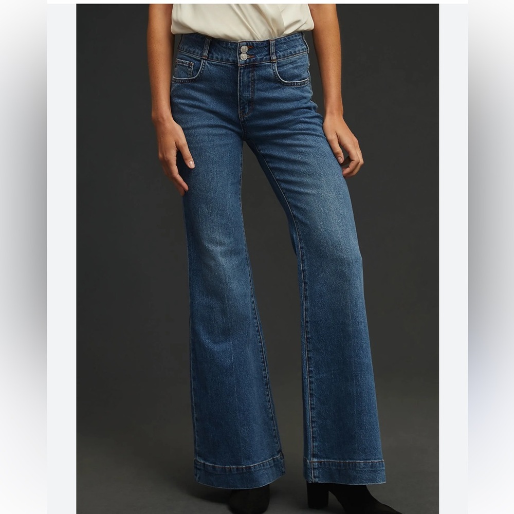 Anthropologie Blue High Rise Women Jeans